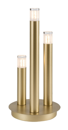 ILUMINAT - Veioza Rabalux Ramira G9 3x MAX 5W  metal acril auriu IP20