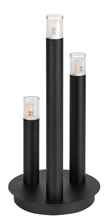 Veioza Rabalux Ramira G9 3x MAX 5W  metal acril negru IP20 [1]