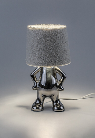 Veioza Rabalux Smurfy E14 E14 1x MAX 40W   ceramică chrome stil decor 230V, 50Hz IP20 74216 [2]