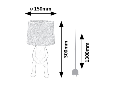 Veioza Rabalux Smurfy E14 E14 1x MAX 40W   ceramică cream stil decor 230V, 50Hz IP20 74218 [4]