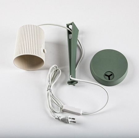Veioza Rabalux Solvet E14 E14 1X MAX 11W plastic green stil scandinav, IP20 74087 [3]