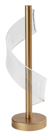 Veioza Rabalux Zofrael LED 6W 450lm 3000K metal acril auriu transparent IP20 [1]