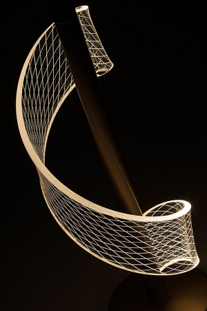 Veioza Rabalux Zofrael LED 6W 450lm 3000K metal acril auriu transparent IP20 [5]