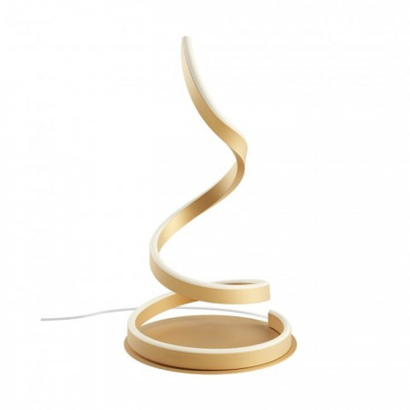 BLACK FRIDAY - Veioza Redo Scroll, bronz mat, LED, 19W, 1050 lumeni, 3000K/4000K/6000K, H. 46 cm, 01-4279