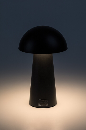 Veioza reincarcabila Rabalux Mireo LED 1,5W 50lm 3000K plastic black stil DC 5V IP44 76036 [2]