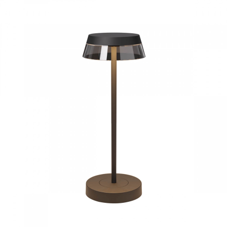 Reincarcabile - Veioza reincarcabila, REDO, ILUNA, R90312, SAND JET BLACK, LED, 2,5W, 206 lm, 2700/3000K, stepless dimmable 100% - 5%, IP65