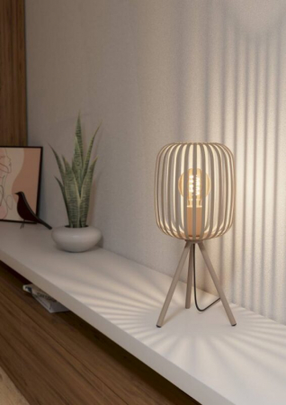 Veioză ROMAZZINA 900521, Ø200 mm, E27, 1X40W, IP20, oțel culoarea nisipului [2]