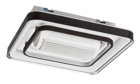 ILUMINAT - Ventilator Rabalux Aireon LED 50W 2200lm 3000, 4000, 6000 metal black stil funcțional 230V, 50Hz IP20 71341