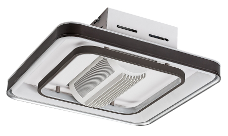 Ventilator Rabalux Aireon LED 50W 2200lm 3000, 4000, 6000 metal black stil funcțional 230V, 50Hz IP20 71341 [1]