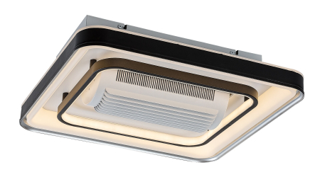 Ventilator Rabalux Aireon LED 50W 2200lm 3000, 4000, 6000 metal black stil funcțional 230V, 50Hz IP20 71341 [4]