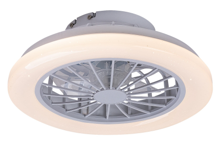 ILUMINAT INTERIOR - Ventilator Rabalux Dalfon LED 24W 2200lm 3000K-6500K metal/ plastic white stil functional, IP20 71348