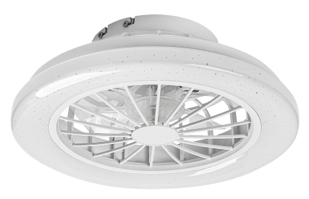 Ventilator Rabalux Dalfon LED 24W 2200lm 3000K-6500K metal/ plastic white stil functional, IP20 71348 [1]