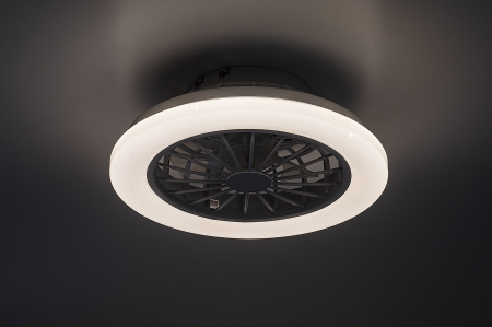 Ventilator Rabalux Dalfon LED 24W 2200lm 3000K-6500K metal/ plastic white stil functional, IP20 71348 [3]