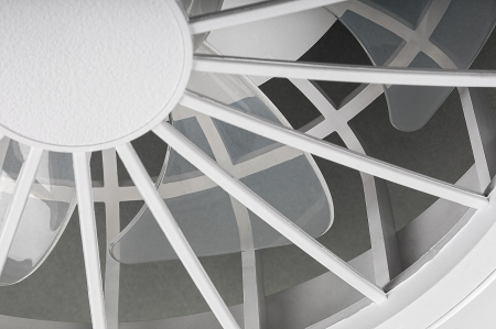 Ventilator Rabalux Dalfon LED 24W 2200lm 3000K-6500K metal/ plastic white stil functional, IP20 71348 [6]