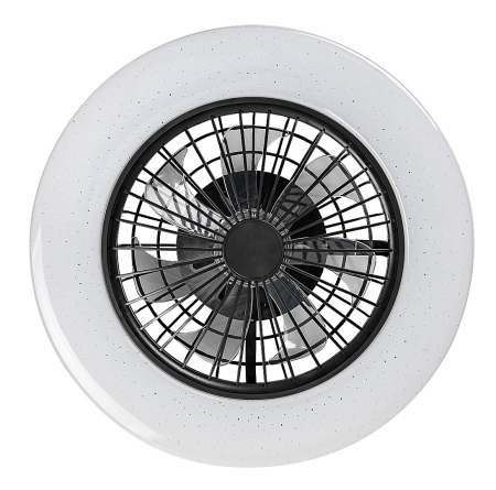 Ventilator Rabalux Dalfon2 LED 48W 1900lm 3000-6500 metal/ plastic black stil funcțional 230V, 50Hz IP20 71329 [6]
