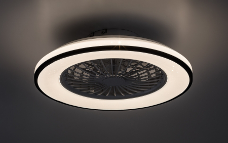 Ventilator Rabalux Dalfon2 LED 48W 2800lm 3000-6500 metal/ plastic black stil funcțional 230V, 50Hz IP20 71331 [3]