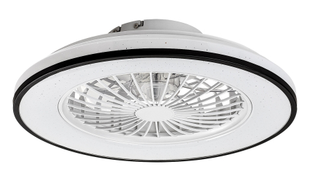Ventilator Rabalux Dalfon2 LED 48W 2800lm 3000-6500 metal/ plastic black stil funcțional 230V, 50Hz IP20 71331 [1]