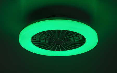 Ventilator Rabalux Dalfon2 LED 48W 3500lm 3000-6500 metal/ plastic white stil funcțional 230V, 50Hz IP20 71333 [7]