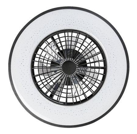 Ventilator Rabalux Dalfon2 LED 72W 2100lm 3000-6500 metal/ plastic black stil funcțional 230V, 50Hz IP20 71334 [6]