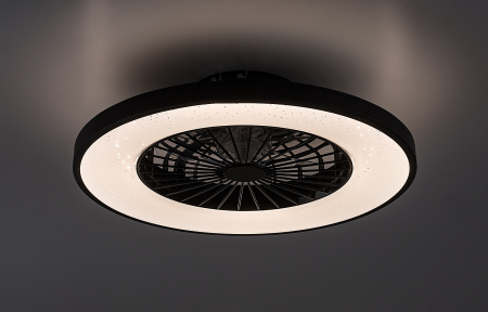 Ventilator Rabalux Dalfon2 LED 72W 2100lm 3000-6500 metal/ plastic black stil funcțional 230V, 50Hz IP20 71334 [3]