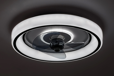 Ventilator Rabalux Horacio LED 67W 5850lm 3000-6000 metal black stil modern 230V, 50Hz IP20 71009 [3]