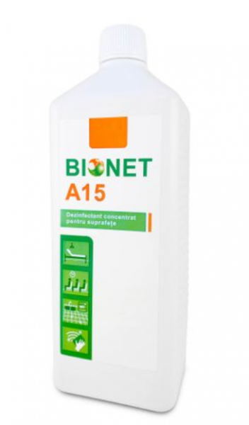 Dezinfectant pentru suprafete Bionet A15-1000 ml [1]