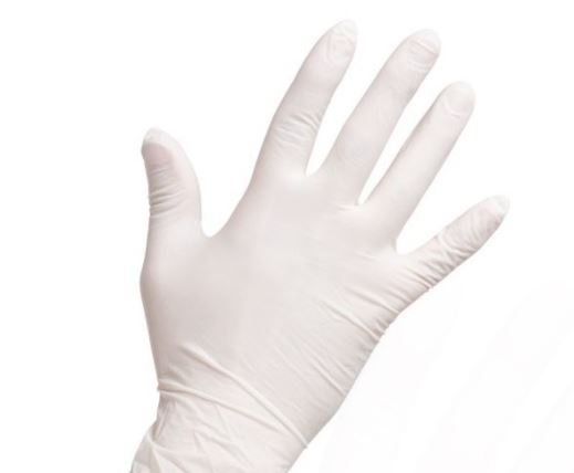 Manusi latex nepudrate Farma Gloves Marimea M -Albe 100 buc [2]