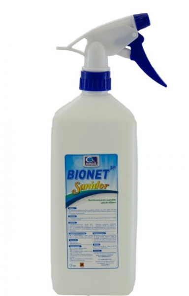 Dezinfectant pentru suprafete BIONET SP SANIDOR - 1l [1]
