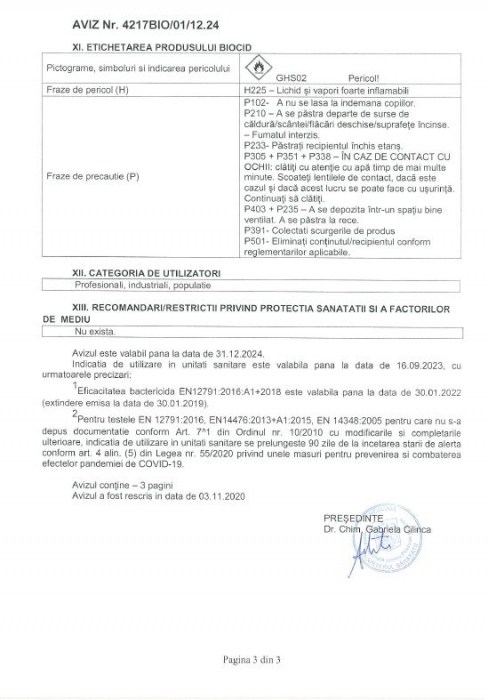 Alchosept Virucid Dezinfectant maini si tegumente 40 ml, avizat M.S. [5]