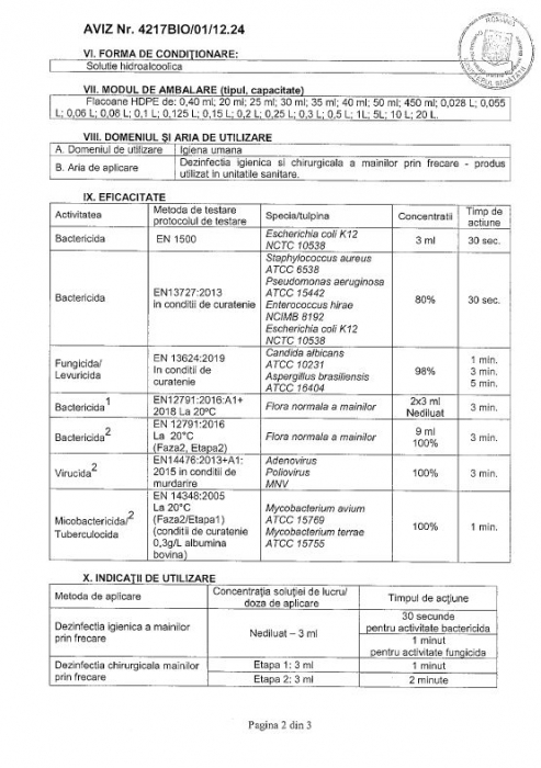 Alchosept Virucid Dezinfectant maini si tegumente 1000 ml [4]