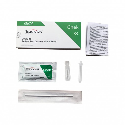 Test rapid antigen Nazofaringian Gica Testsealabs Set 1 BUC [2]