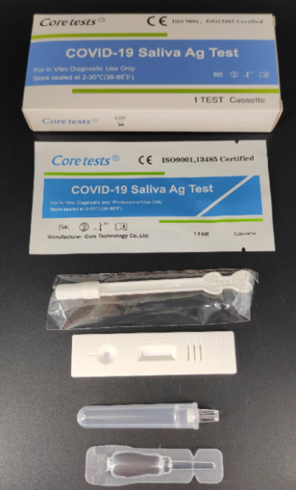 Test Rapid Saliva Antigen Coretest -Set 1 BUC [2]