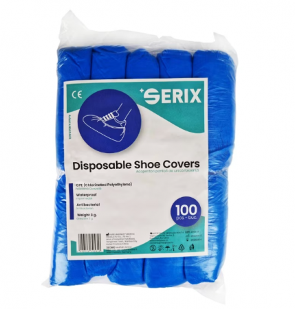 Acoperitori Pantofi (Botosi)  De Unica Folosinta Serix (100 Buc)- albastru [2]