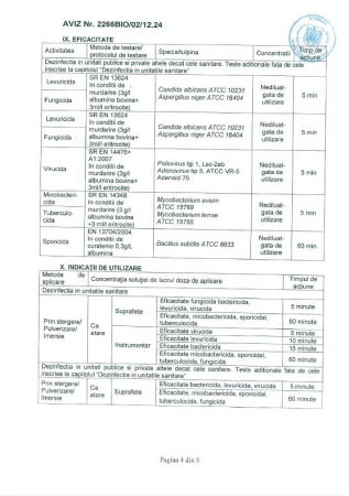 Sterisol - Dezinfectant de nivel inalt gata de utilizare 1000 ml [4]