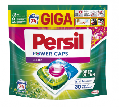 Casa si Curatenie - Detergent capsule Persil Power Caps Color, 60 spalari