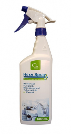 Dezinfectanti pentru Suprafete - Hexy Spray - Dezinfectant suprafete solutie - 1 litru