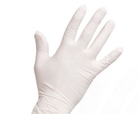 Manusi nitril Cranberry  Evolve Marimea L -Albe 100 buc [1]