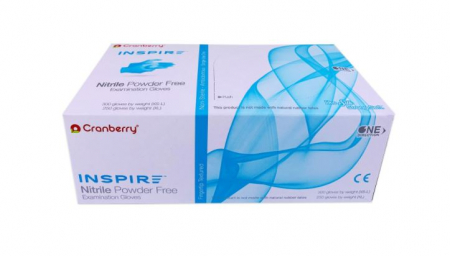 Manusi Nitril Cranberry  Inspire Marimea S -100 buc -BLEU [1]