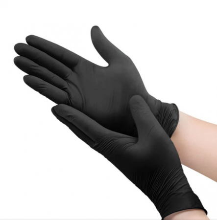 Manusi nitril  nepudrate Farmagloves Marimea S -NEGRU 100 buc [3]