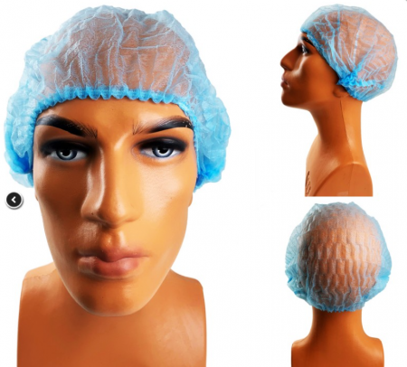 Set 100 Bonete Acoperitori Cap Unica Folosinta Serix [2]