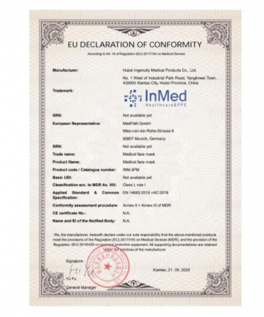 Set 50 masti faciale de uz medical tip IIR SERIX- NEGRU [3]