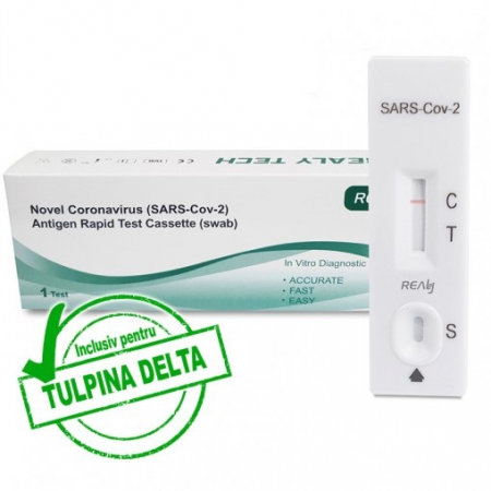 Test rapid antigen Nazofaringian Realy Tech - 1 BUC [1]