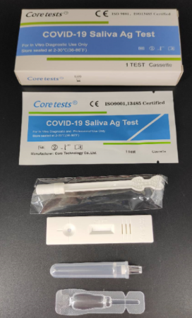 Test Rapid Saliva Antigen Coretest -Set 1 BUC [1]