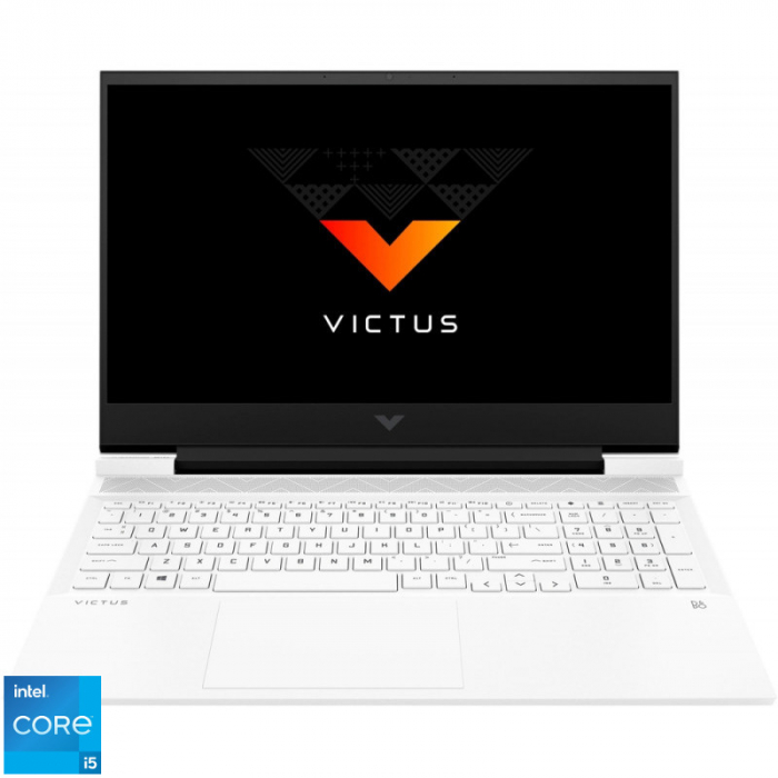 Laptop HP 16.1'' Victus 16 , FHD IPS 144Hz i5-11400H, 8GB DDR4, 512GB SSD, GeForce RTX 3050 Ti 4GB, Windows 11 Pro, Ceramic White [5]