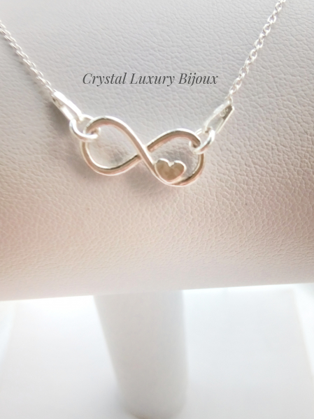 Colier argint infinit Love [3]