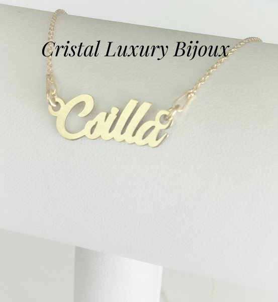 Lantisor personalizat cu nume Csilla [2]