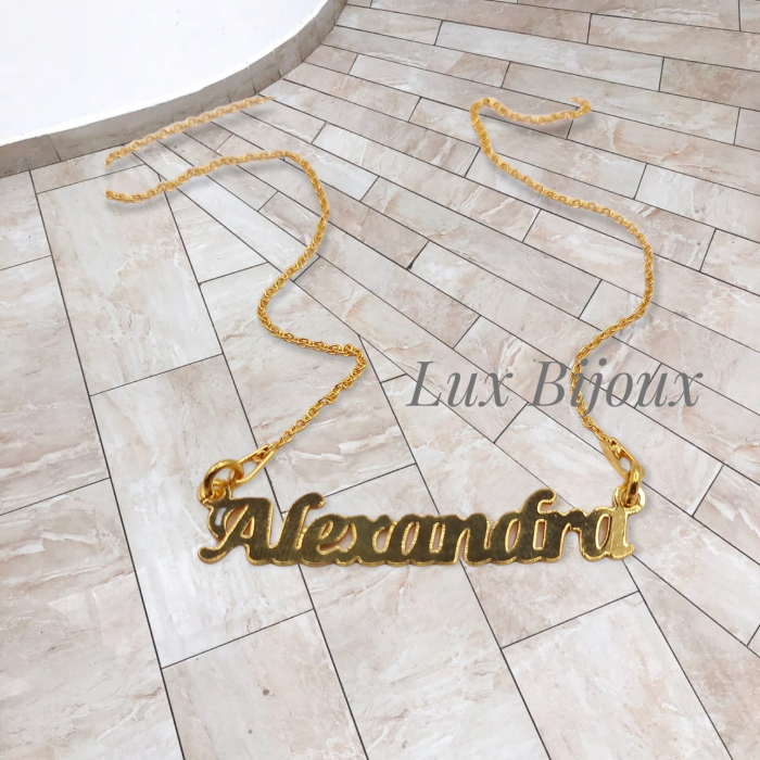 Lantisor personalizat cu nume Alexandra [2]