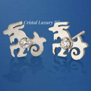 Produse - Cercei inox zodia Capricorn