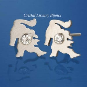 Produse - Cercei inox zodia Leu