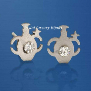 Fancy bijoux - Cercei inox zodia Varsator